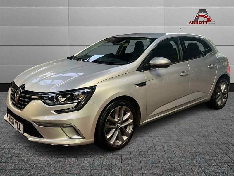 Silver Used 2017 Renault Mégane GT Line GT-Line Hatchback | £7,395 (Fair price) - Image 1/4