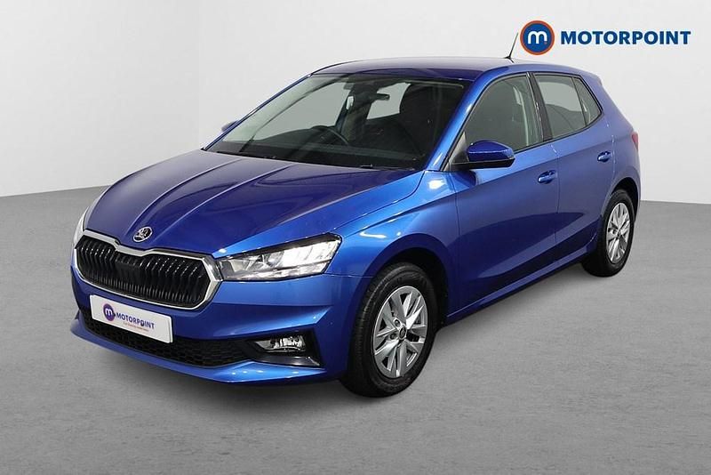 Used Skoda Fabia Comfort 2022 Blue Hatchback