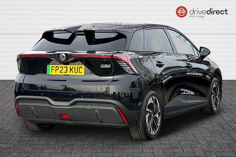 Used MG MG4 EV Trophy 2023 Black Hatchback