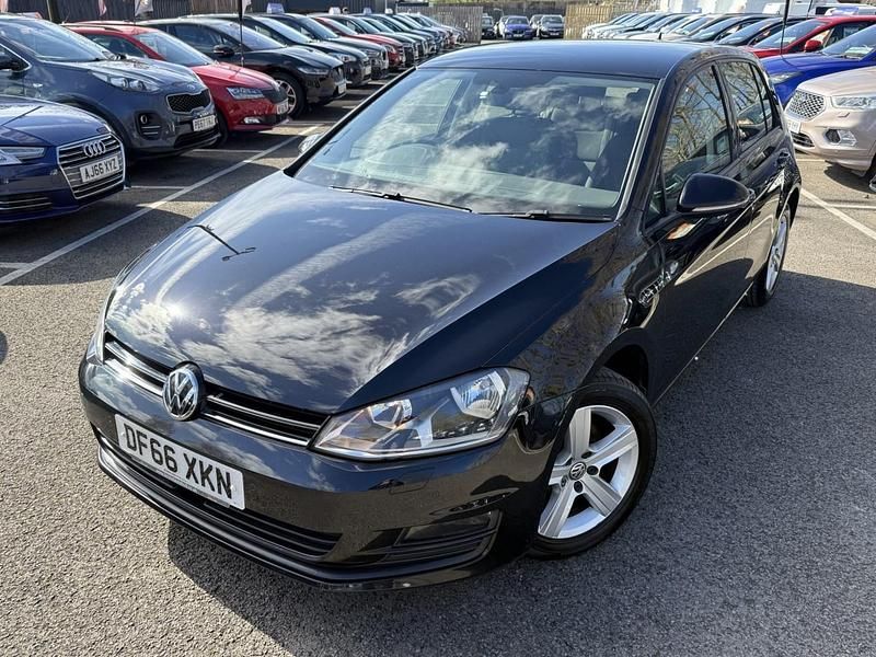 Used VW Golf VII Edition 125 HP (91 kW) 2016 Black Hatchback