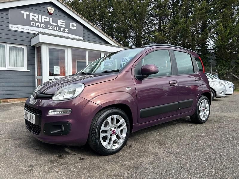 Usado Fiat Panda Lounge 2012 Roxo Citadino