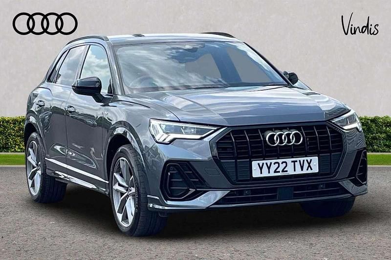 Grey Used 2022 Audi Q3 Black Edition SUV | £27,285 (Fair price) - Image 1/4