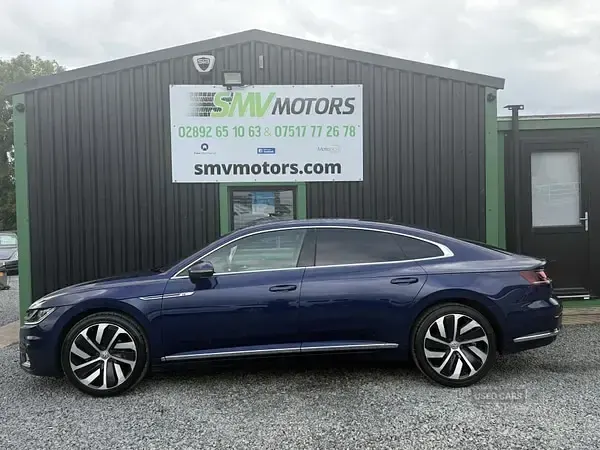 Used VW Arteon R-line 147 HP (108 kW) 2019 Blue Hatchback