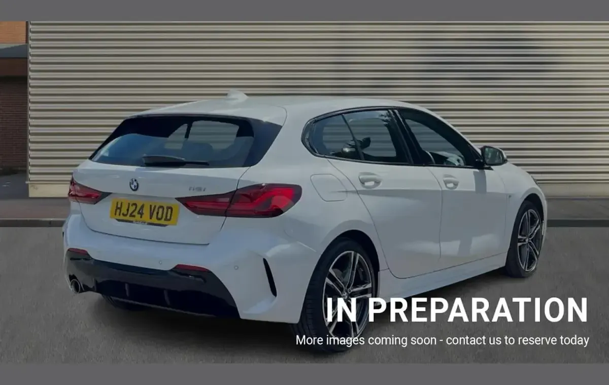 Used BMW 118 M Sport 134 HP (98 kW) 2024 White Hatchback