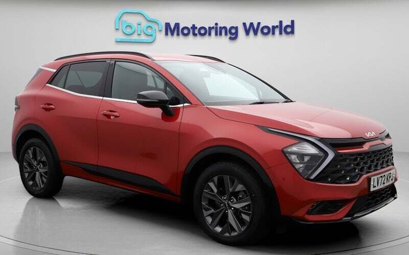 Red Used 2022 Kia Sportage GT-Line SUV | £23,200 (Fair price) - Image 1/4
