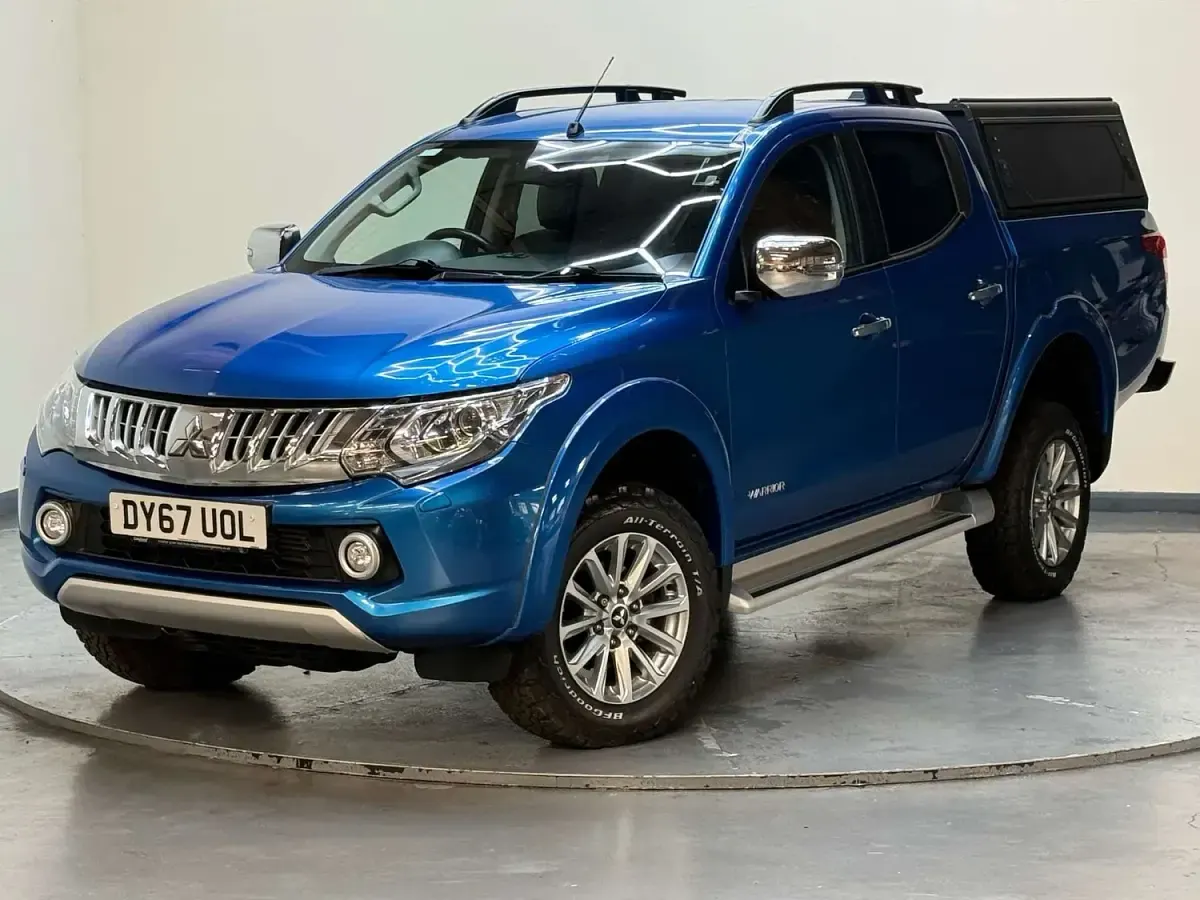 Used Mitsubishi L200 Warrior 2017 Blue Pickup