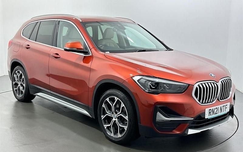 Orange Used 2021 BMW X1 xLine SUV | £14,306 (Good price) - Image 1/3