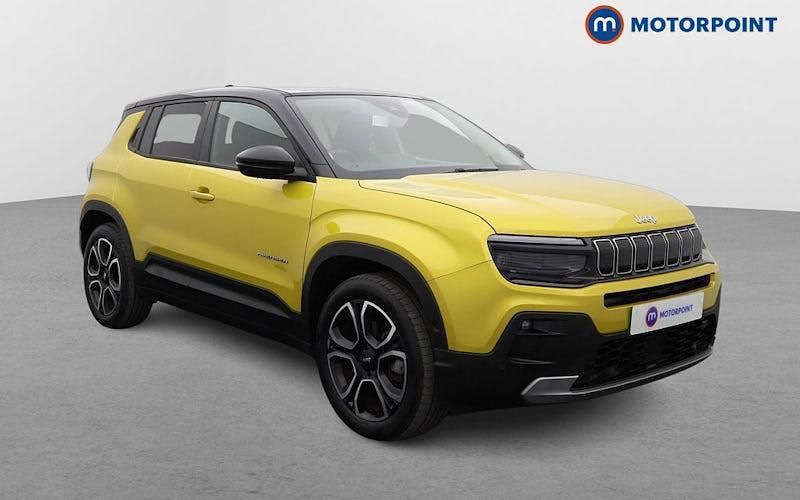 Yellow/black Used 2024 Jeep Avenger EV Summit SUV | £18,599 - Image 1/4