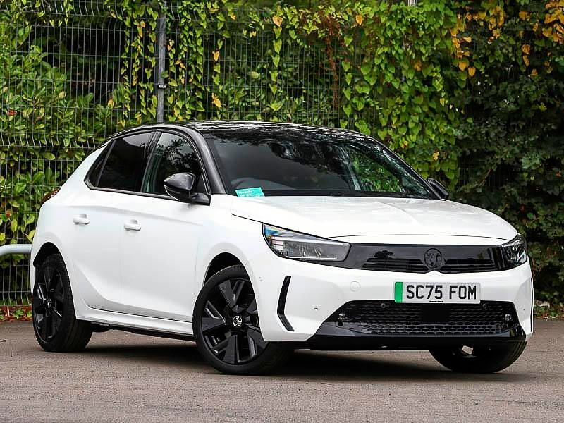 New Vauxhall Corsa-e 100 kW (136 HP) 2025 Special solid  contour white Hatchback
