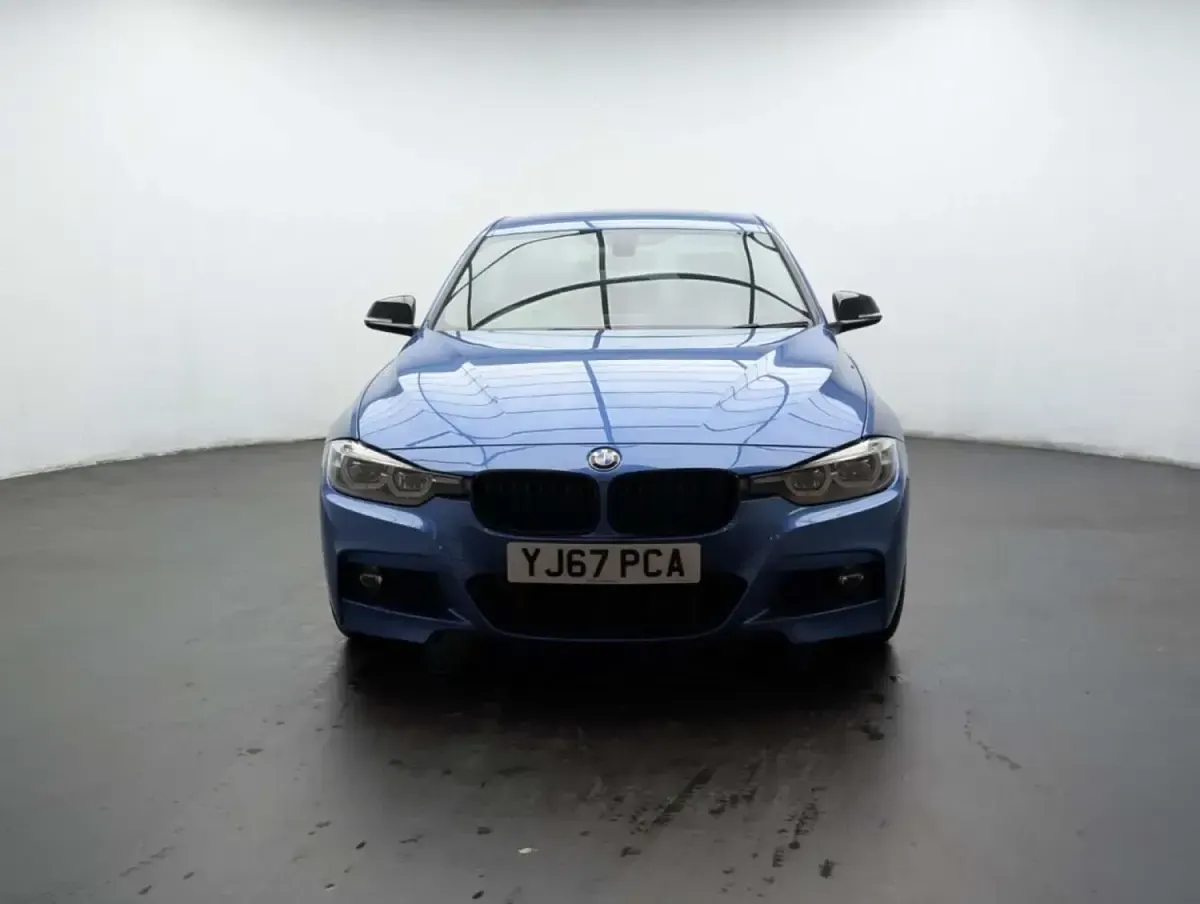 Usado BMW 320 M Sport 184 CV (135 kW) 2018 Azul Berlina
