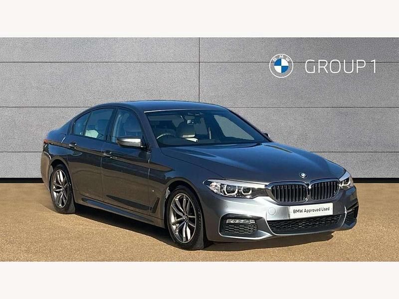 Blue Used 2017 BMW 520 M Sport Sedan | £16,995 (Fair price) - Image 1/4