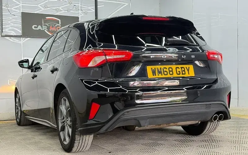 Used Ford Focus ST-Line 125 HP (91 kW) 2018 Black Hatchback