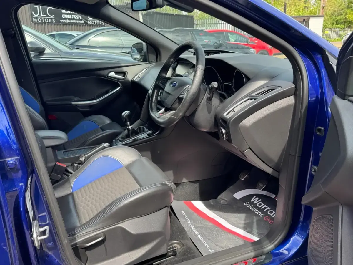 Begagnad Ford Focus ST 185 HK (136 kW) 2016 Blå Halvkombi