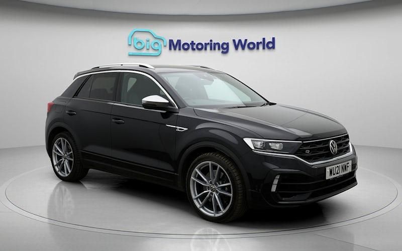 Black Used 2021 VW T-Roc R SUV | £24,800 (Fair price) - Image 1/4