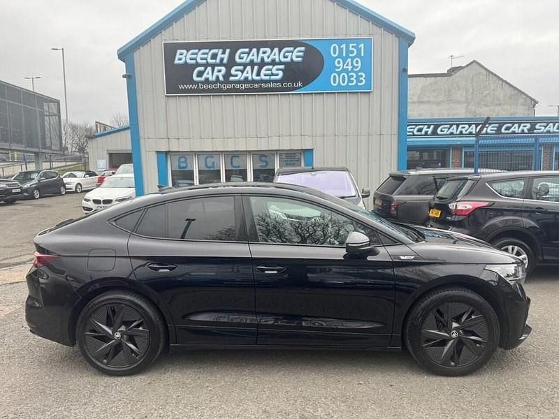 Used Skoda Enyaq iV vRS 219 kW (299 HP) 2022 Black SUV