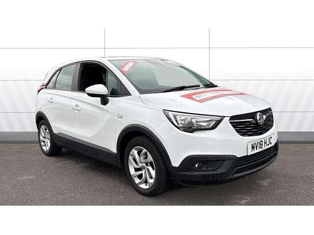 White Used 2018 Vauxhall Crossland X SUV | £6,476 (Good price) - Image 1/4