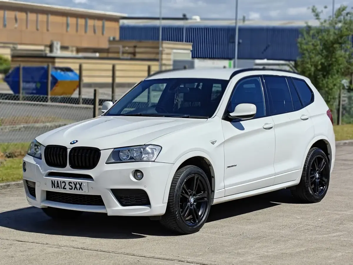 Used BMW X3 M Sport 184 HP (135 kW) 2012 White SUV