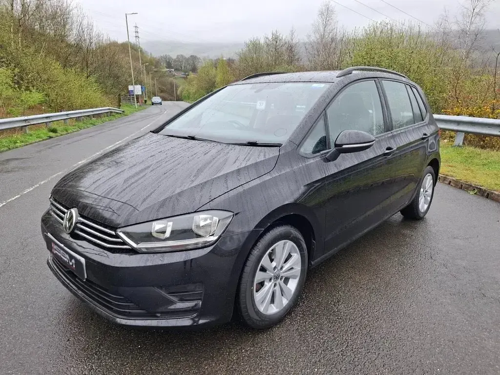 Used VW Golf Sportsvan SE 110 HP (80 kW) 2014 Black MPV