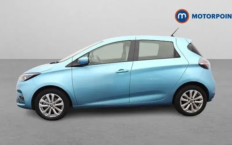 Used Renault Zoe Iconic 100 kW (136 HP) 2021 Blue Hatchback
