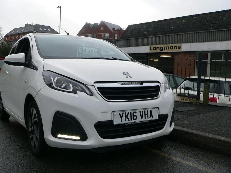 Used Peugeot 108 Allure 2016 White Hatchback