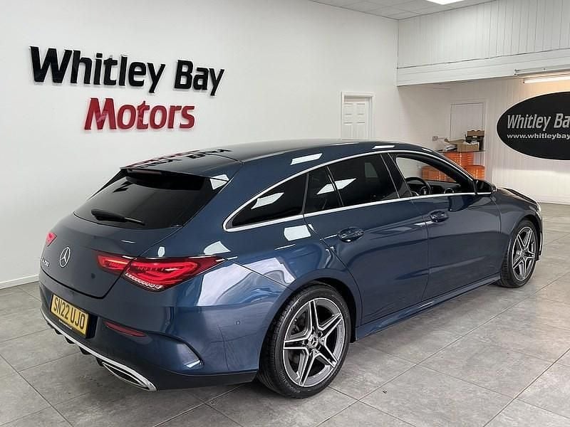Used Mercedes CLA200 AMG line 2022 Blue Estate