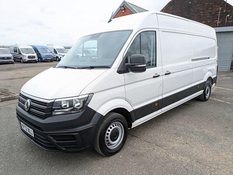 Begagnad VW Crafter Trendline 140 HK (102 kW) 2022 Vit Van