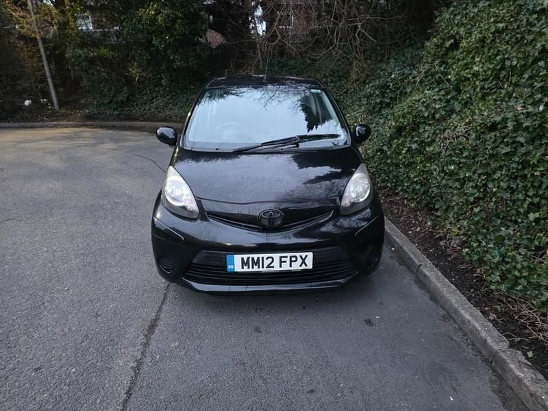 Used Toyota Aygo 68 HP (50 kW) 2012 Black Hatchback