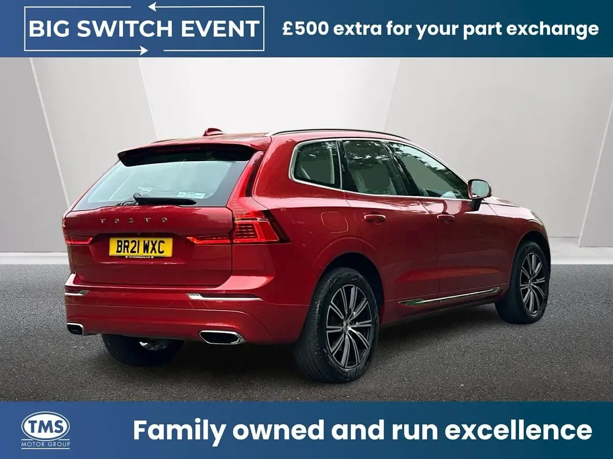 Używany Volvo XC60 Inscription 235 KM (172 kW) 2021 Czerwony SUV