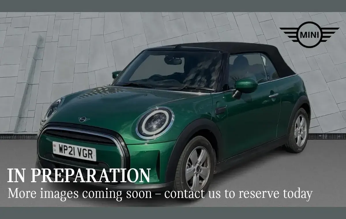 Used Mini Cooper Cabriolet Classic 134 HP (98 kW) 2021 Green Cabriolet