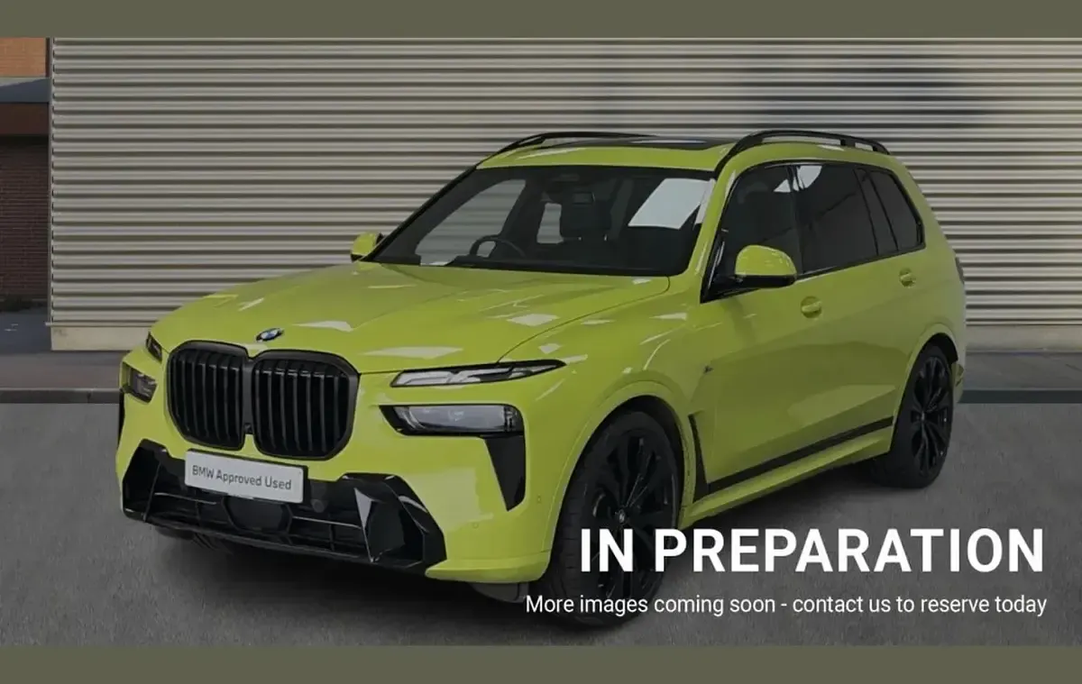 Used BMW X7 M Sport 347 HP (255 kW) 2025 Yellow SUV