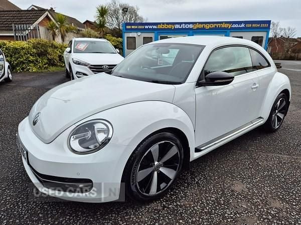 Used VW Beetle Sportline 150 HP (110 kW) 2015 White Hatchback