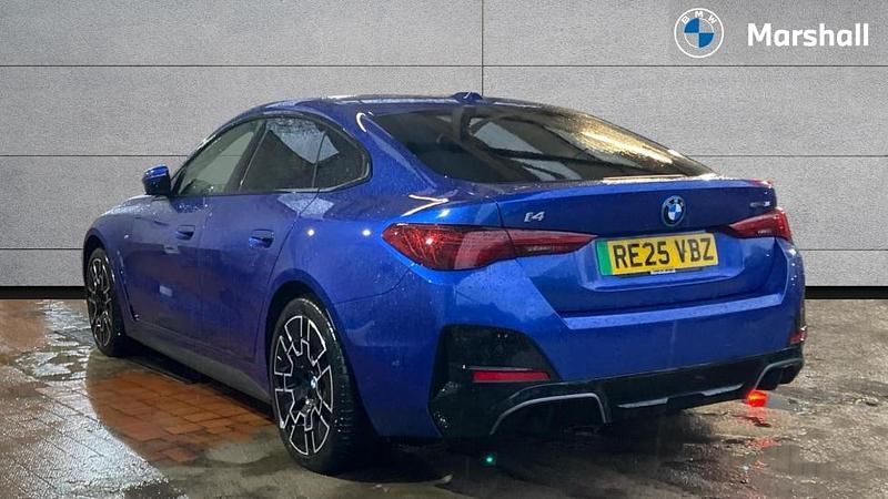 New BMW i4 M Sport 210 kW (286 HP) 2025 Portimao blue Sedan