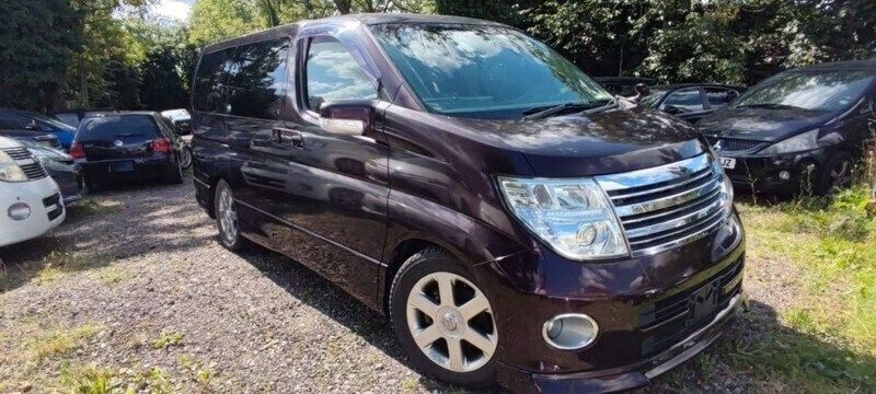 Mauve/purple Used 2023 Nissan Elgrand MPV | £8,995 (Good price) - Image 1/4