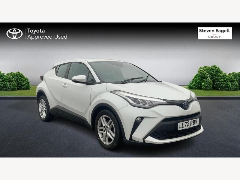 White Used 2022 Toyota C-HR SUV | £18,726 (Fair price) - Image 1/3