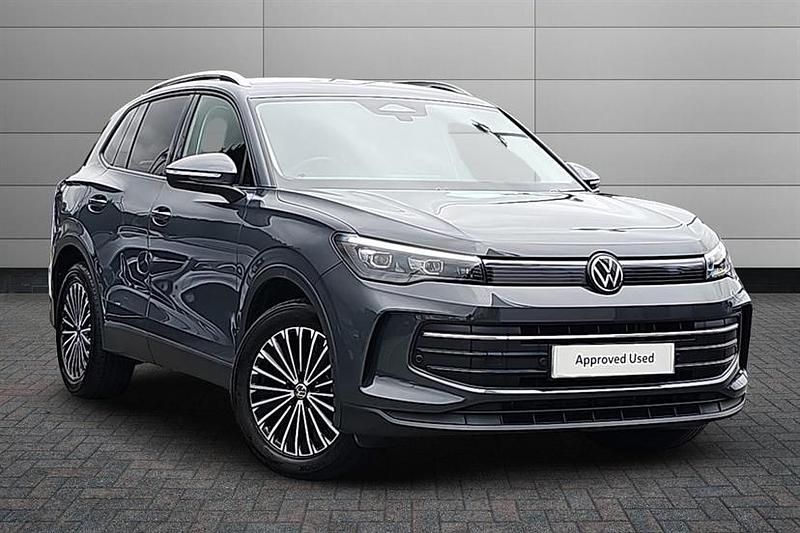 Dolphin grey Used 2024 VW Tiguan Match SUV | £30,195 (Fair price) - Image 1/4