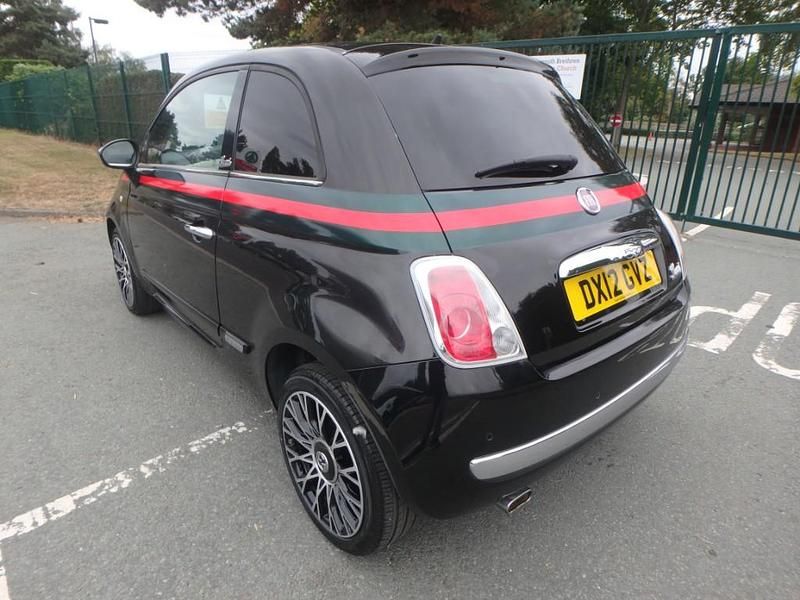 Used Fiat 500 2012 Black Hatchback