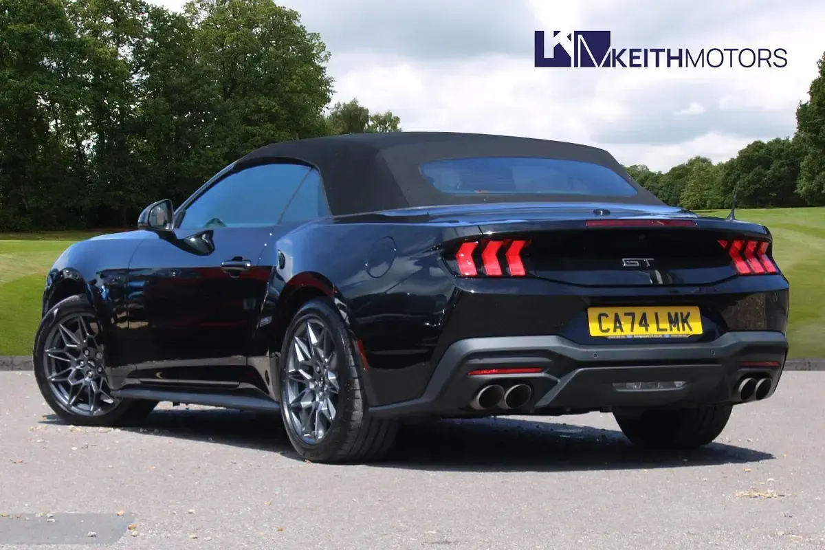 Used Ford Mustang GT Convertible 2024 Black Cabriolet