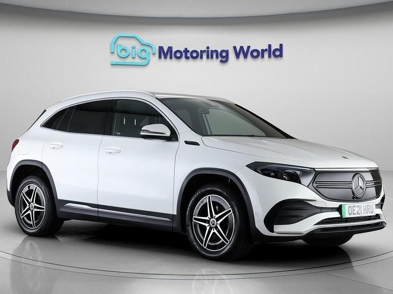 White Used 2021 Mercedes EQA250 AMG line SUV | £16,200 (Fair price) - Image 1/4