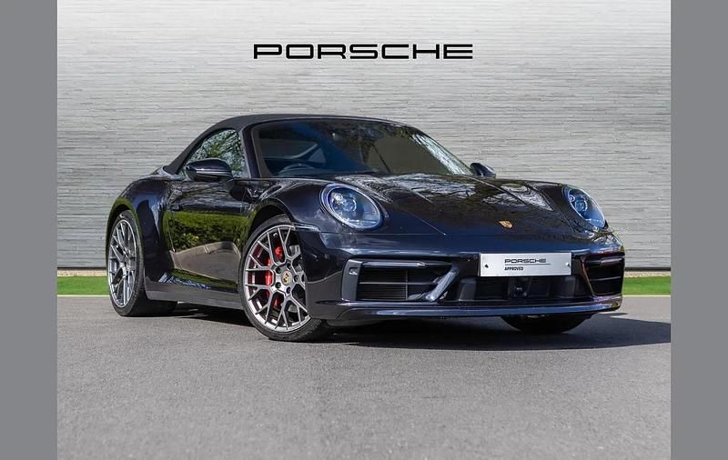 Used Porsche 911 444 HP (326 kW) 2024 Black Cabriolet