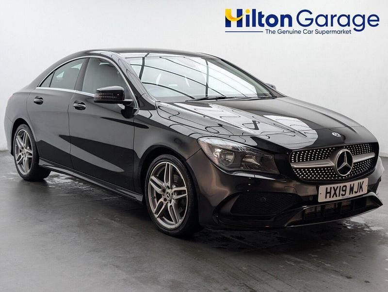Black Used 2019 Mercedes CLA180 AMG line Sedan | £14,750 (Fair price) - Image 1/4