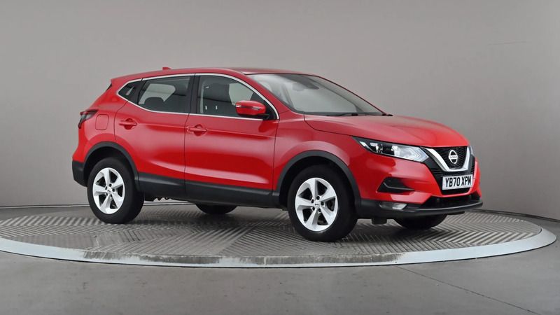 Red Used 2020 Nissan Qashqai Acenta Premium SUV | £12,498 (Super price) - Image 1/4