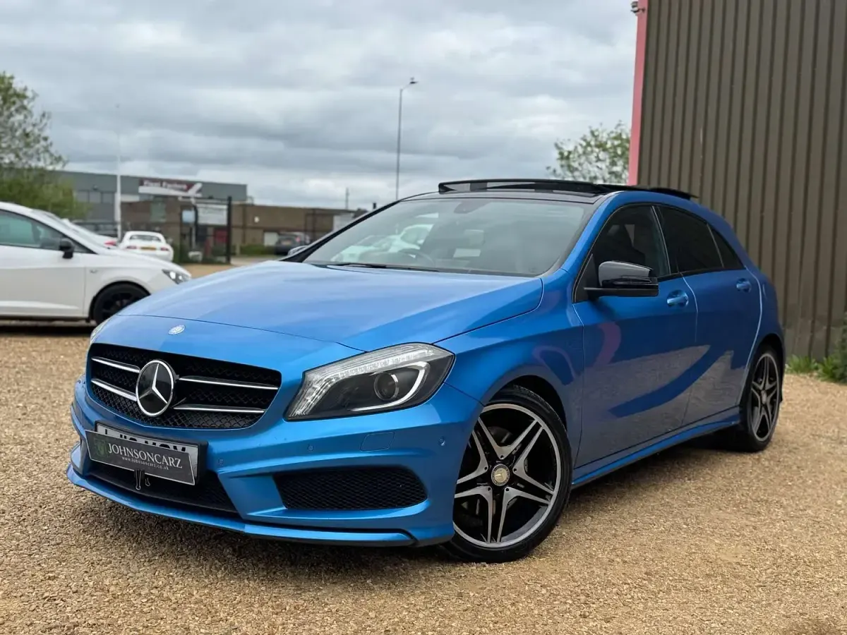 Used Mercedes A220 AMG 2013 Blue Hatchback