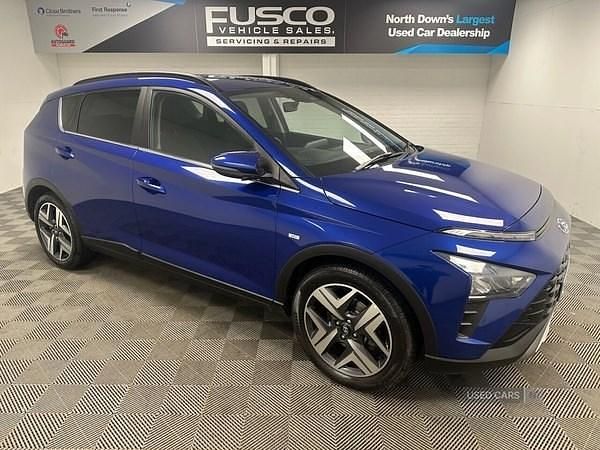 Blue Used 2021 Hyundai Bayon Premium SUV | £12,495 (Fair price) - Image 1/4