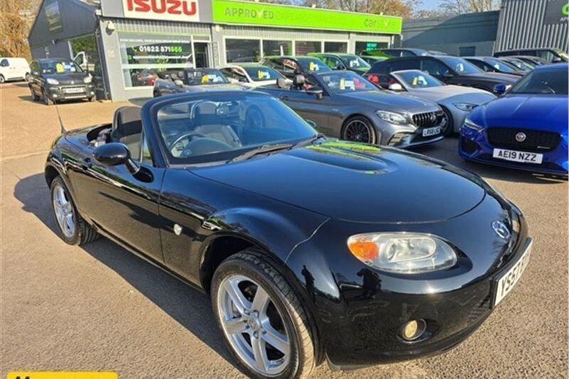 Black Used 2007 Mazda MX5 Cabriolet | £5,499 (A bit pricey) - Image 1/4