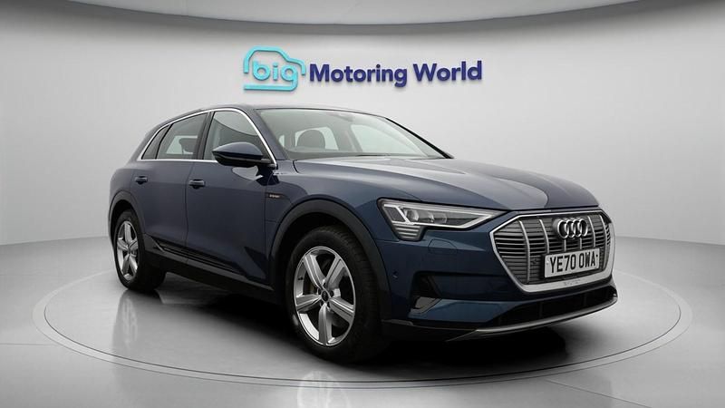 Blue Used 2020 Audi e-tron SUV | £14,600 (Super price) - Image 1/4
