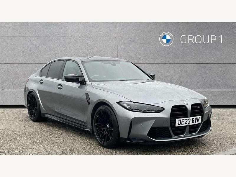 Grey Used 2023 BMW M3 Competition Edition Sedan | £63,995 (Fair price) - Image 1/4