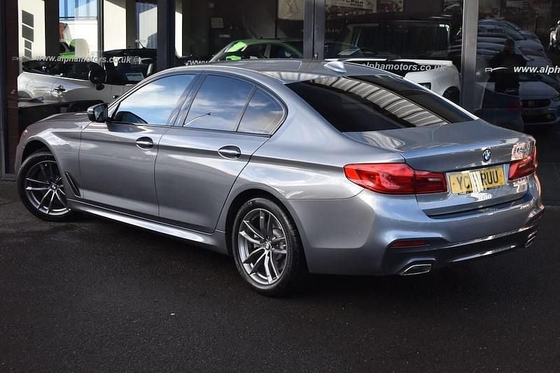 Used BMW 520 M Sport 184 HP (135 kW) 2019 Bluestone metallic Sedan