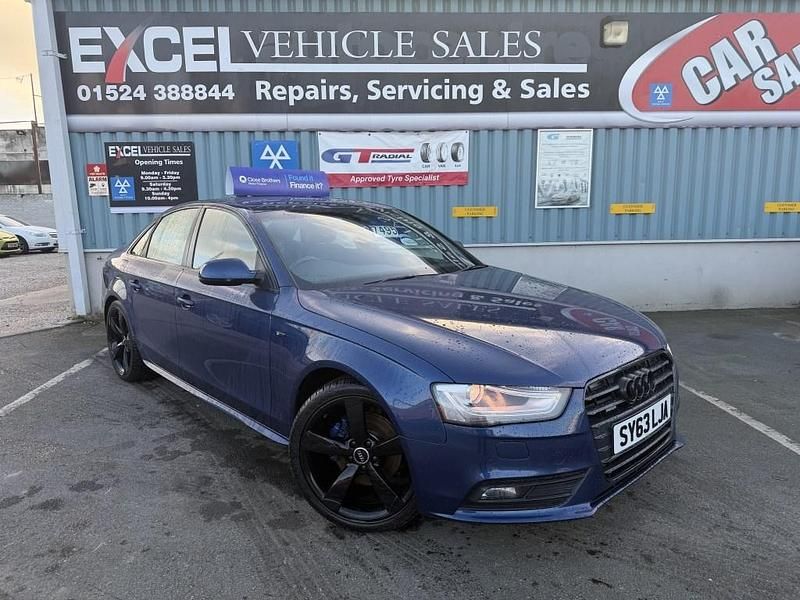 Blue Used 2013 Audi A4 Black Edition Sedan | £7,495 (Fair price) - Image 1/4