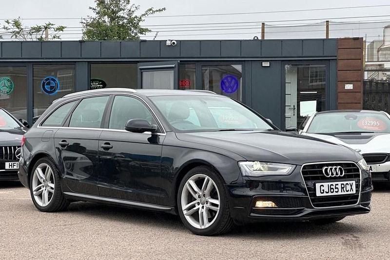 Black Used 2015 Audi A4 S-Line Estate | £9,450 (Fair price) - Image 1/1