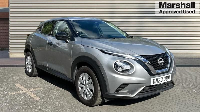 Silver Used 2023 Nissan Juke Visia SUV | £12,070 (Good price) - Image 1/4